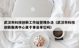 武汉市科技创新工作站管理办法（武汉市科技创新服务中心属于事业单位吗）